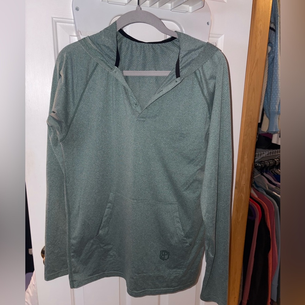 Born Primitive Lightweight Sage Green Hooded Pullover